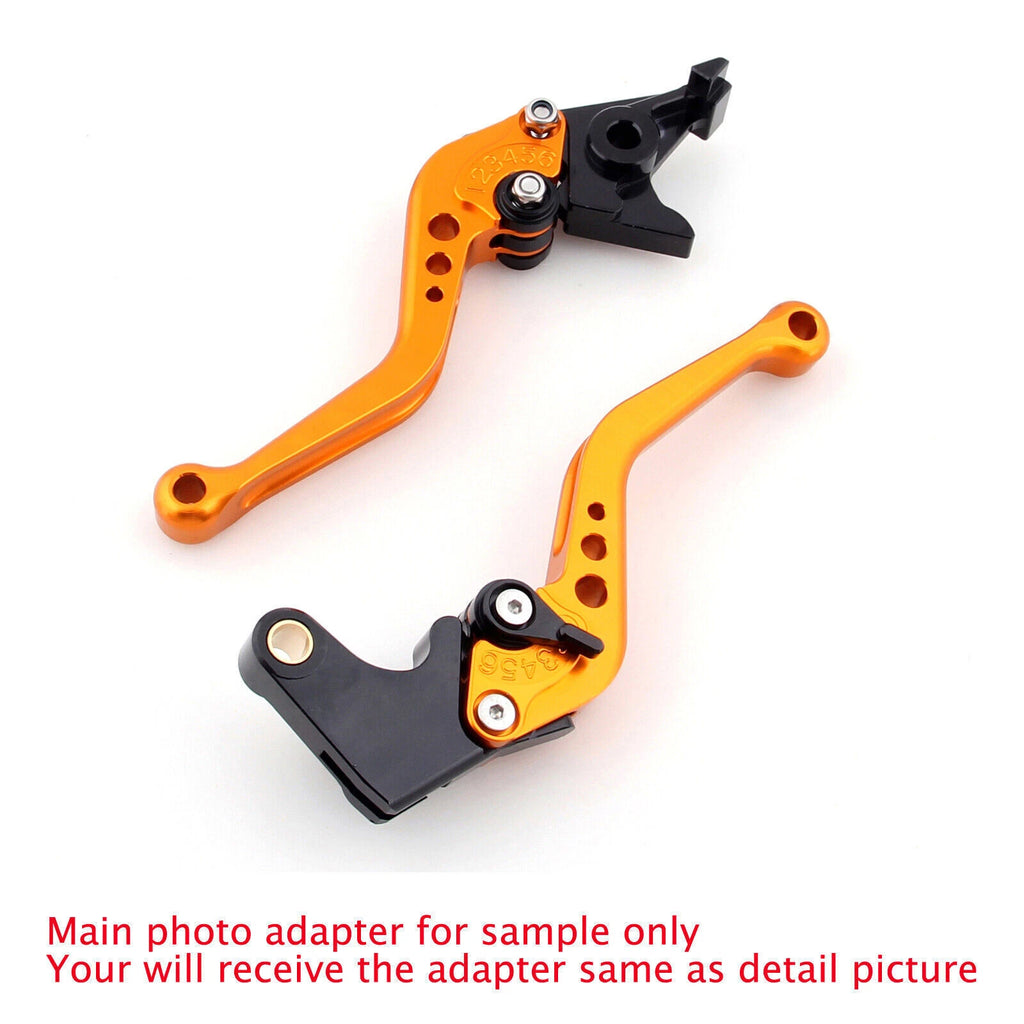 Short Clutch Brake Lever for Yamaha MT125 (2014–2019) Gold T9