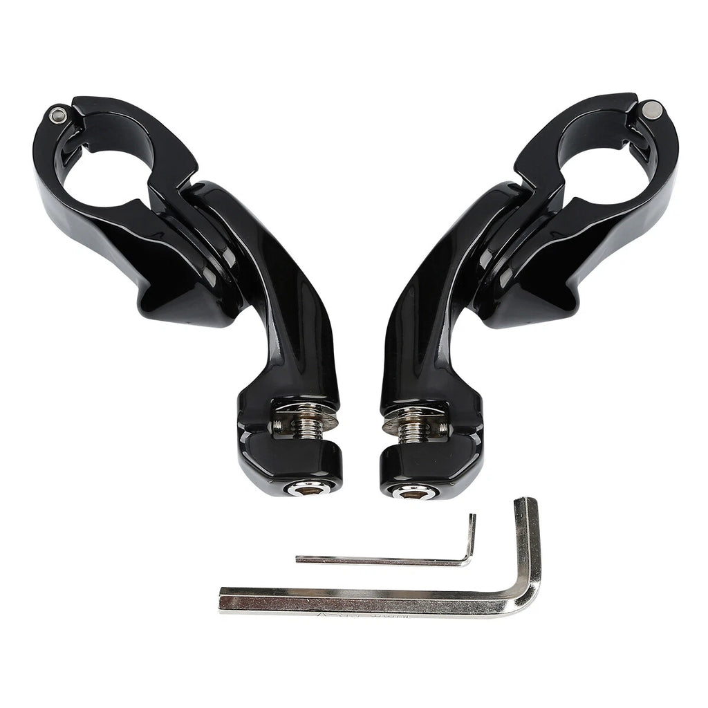 1.25'' Highway Bar Footpegs for Harley Touring Dyna Softail