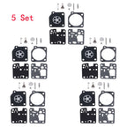 Set of 5 Carburetor Rebuild Kits RB-107 for ZAMA Echo SRM230 SRM231 PB230 PB231