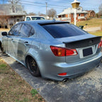 Duckbill Rear Window Roof Spoiler for Lexus IS250 IS350 ISF (2006–2013)