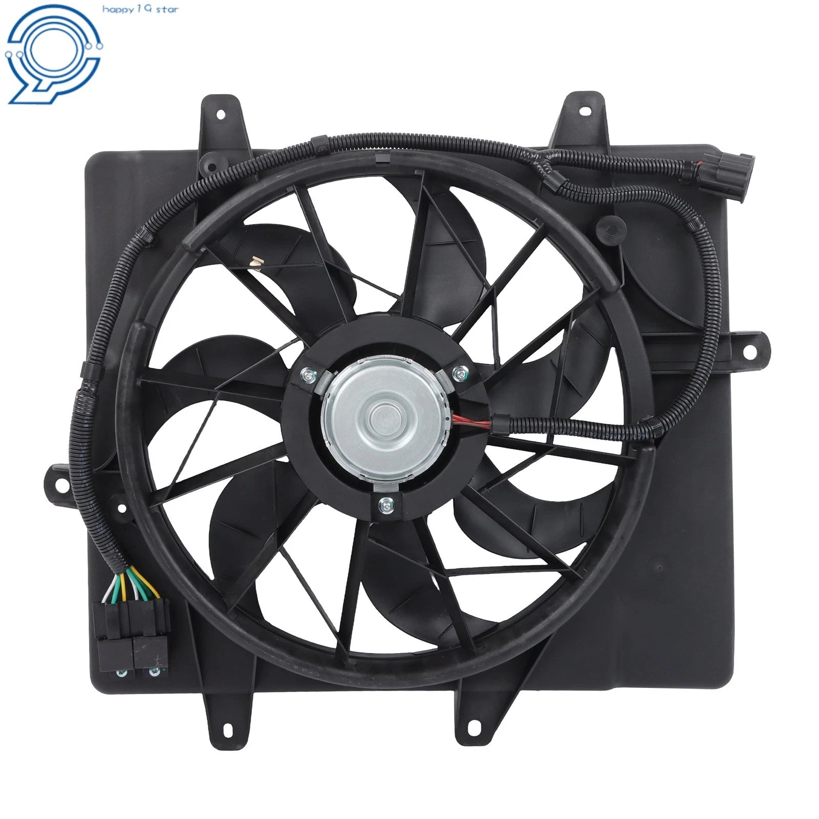 Engine Radiator Cooling Fan Assembly with Shroud for Chrysler PT Cruiser (2006–2010)
