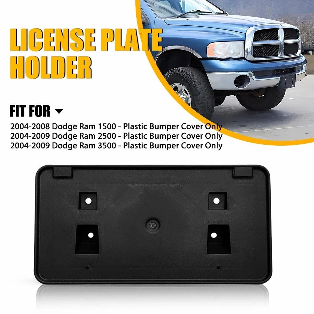 Front License Plate Bracket for Dodge Ram 1500/2500/3500 (2004–2008)
