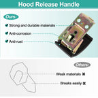 Hood Latch Release Handle for Mitsubishi Outlander (2007–2017) No. 5910A027XA
