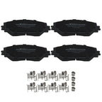 Front Ceramic Brake Pads Set for Toyota Corolla Matrix Prius V RAV4 (2006–2018)