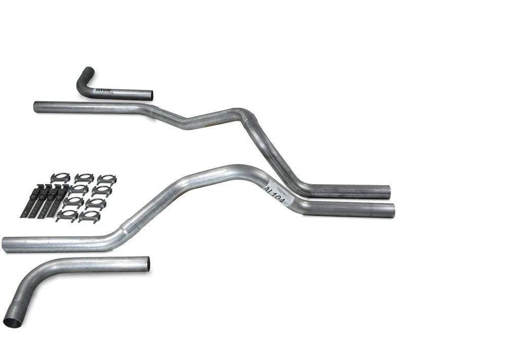 2.5" Dual Exhaust Kit for Dodge Ram 1500 (2004–2008) Side Exit