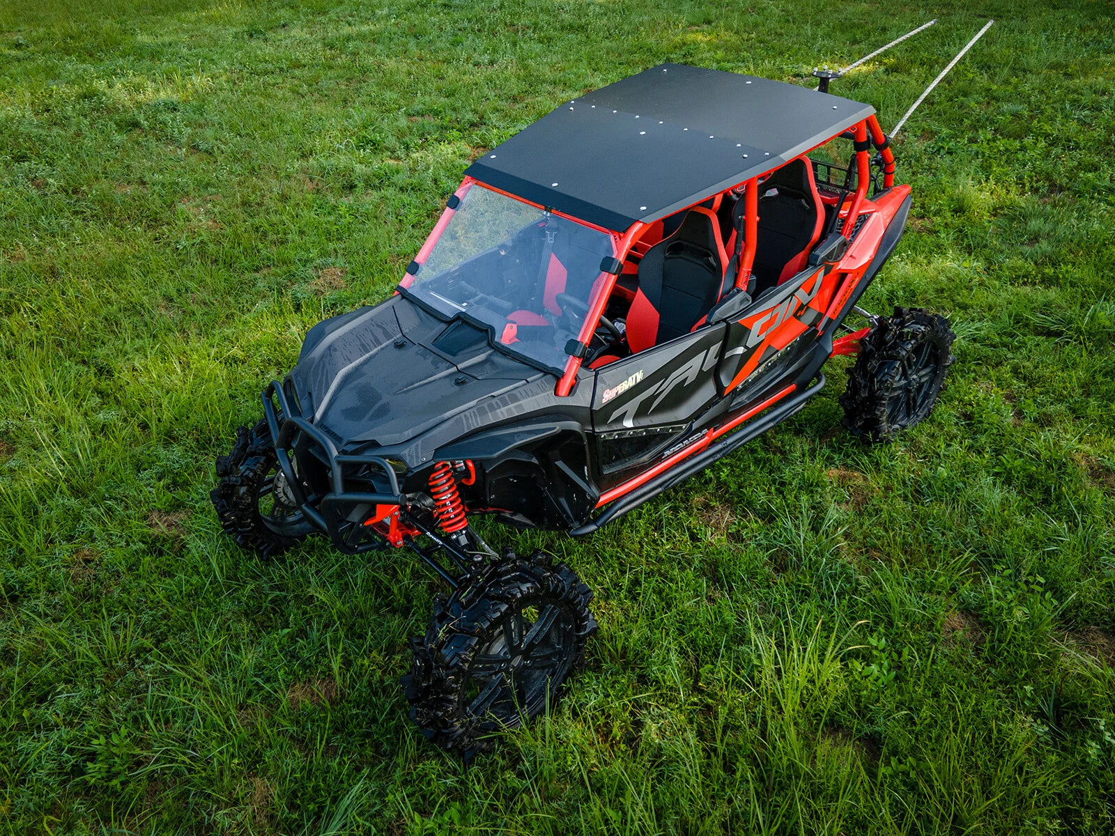 SuperATV Heavy Duty Aluminum Roof for Honda Talon 1000X-4 (2020–2023)