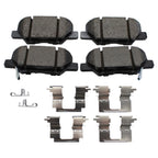 Akebono ProACT Ultra Premium Ceramic Rear Brake Pads for Mitsubishi Outlander Sport (2011–2021)