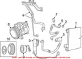 A/C Service Valve Cap for Chrysler Dodge Jeep Ram SRT (OEM)