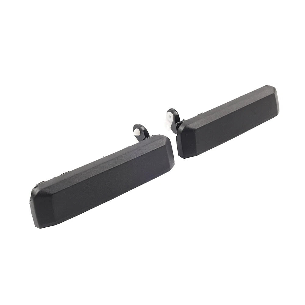 Set of 2 Black Exterior Front Left & Right Door Handles for Nissan D21 (1986–1997)