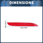 Bumper Reflector No.63142990864 for BMW X1 E84 (2008–2012) Red Rear Right