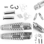 Rear Foot Peg Footrest for Suzuki GSXR600 GSXR750 GSXR1000 (2005–2014) Silver