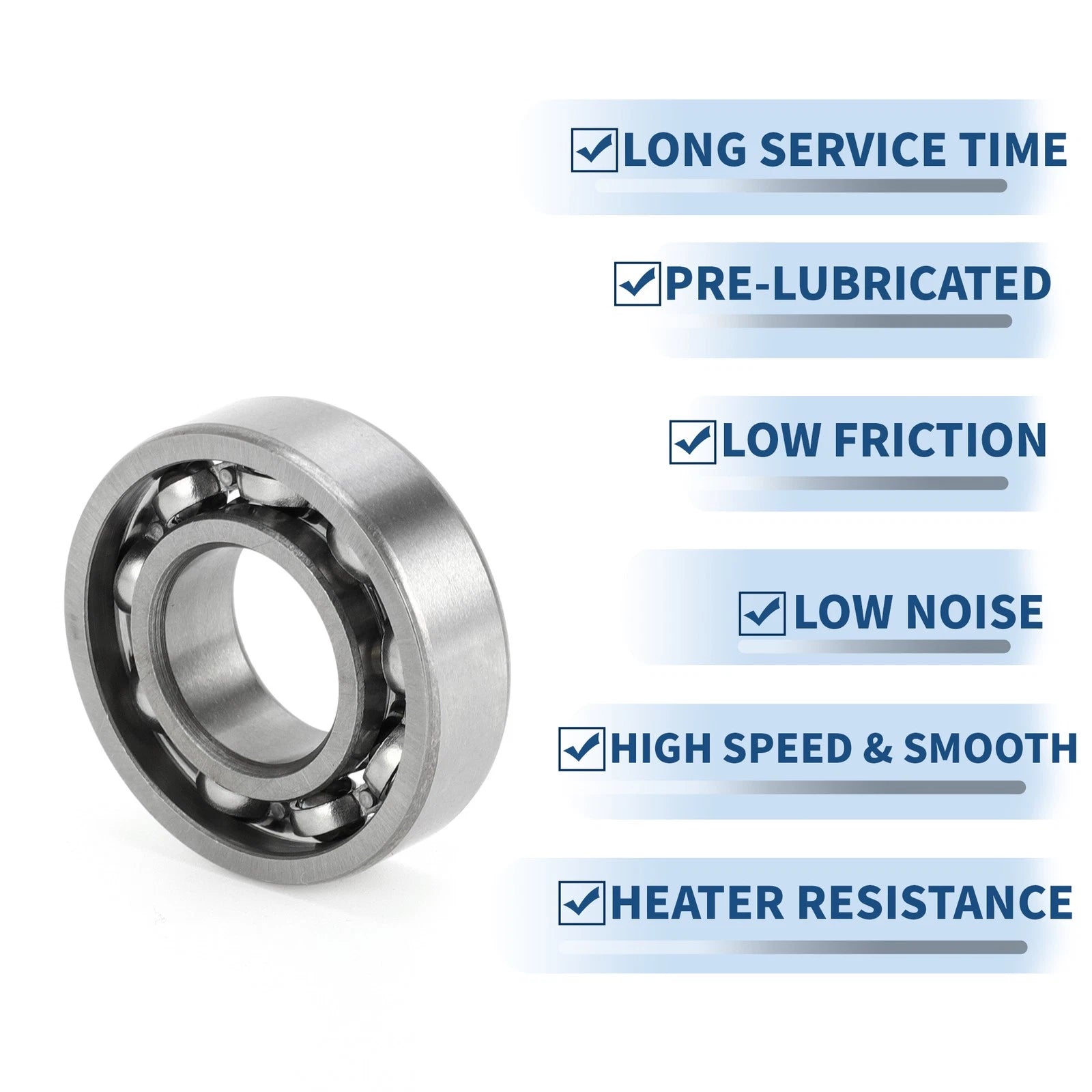 6002 Deep Groove Ball Bearing for Scooter Skateboard Wheel (15x32x9mm)