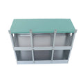 6 Compartment Metal Poultry Nest Box for Hens (Wall Mount)