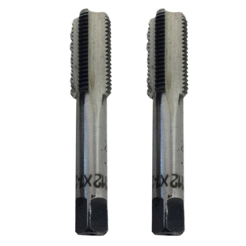 2X 12mm x 1.25 Metric Taper Tap for DIY Tools