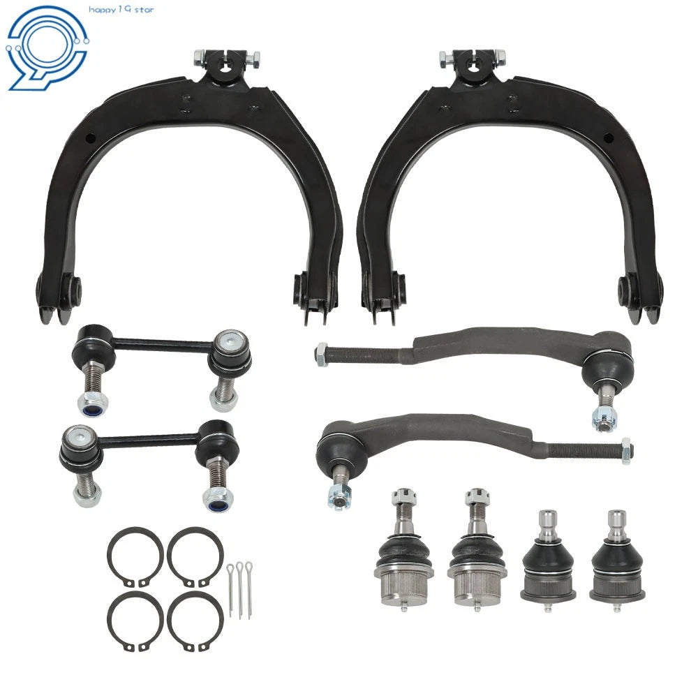 10pc Front Upper Control Arm Suspension Kit for GMC Envoy (2003–2009)