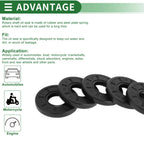 Set of 5 Oil Seal Rotary Shaft Seal NBR Rubber 15x35x5mm