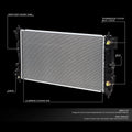 Aluminum Core Replacement Radiator for Chevy Impala (2014–2019) DPI 13146