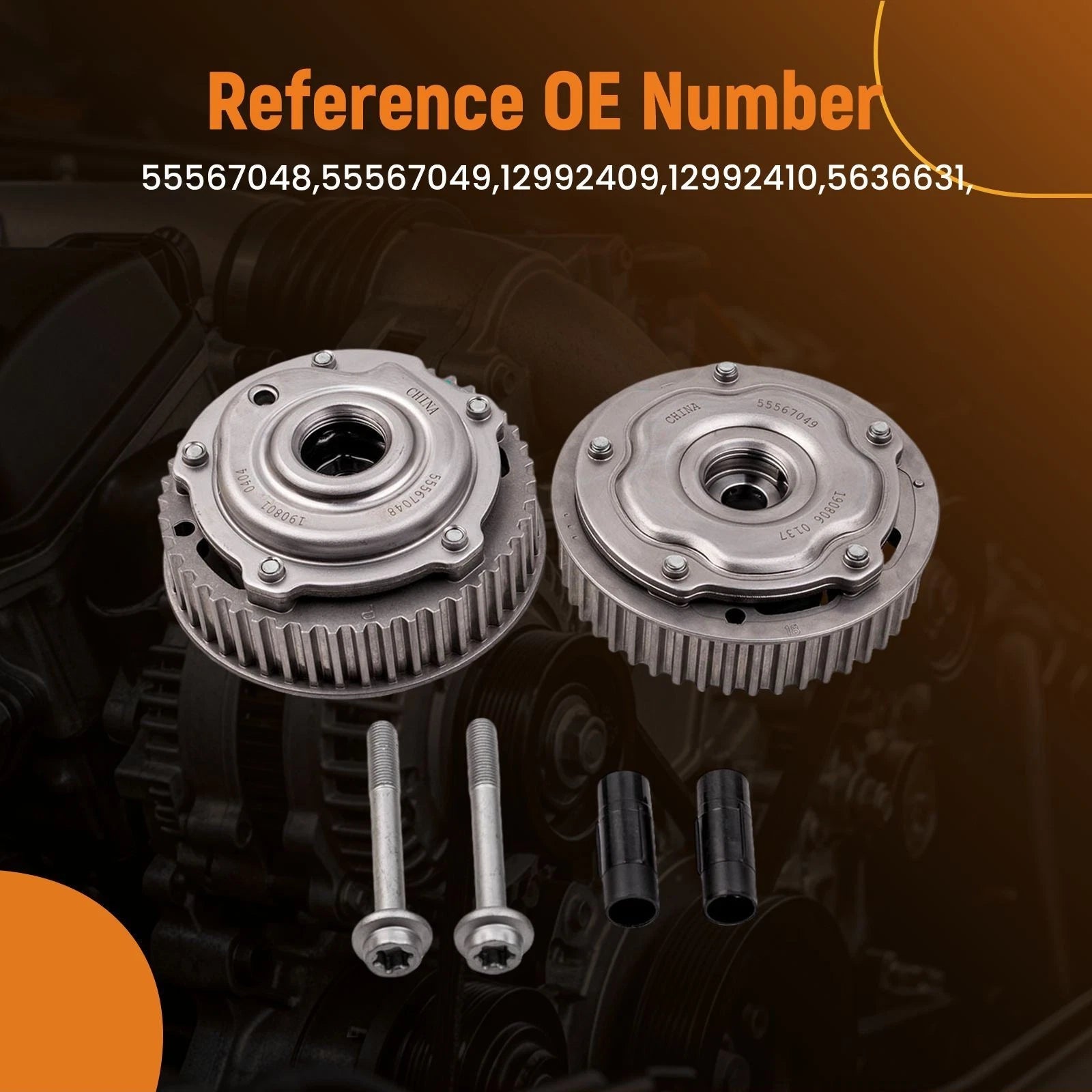 Camshaft Gears for Chevrolet Sonic, Cruze, Pontiac G3 (2010–2015)