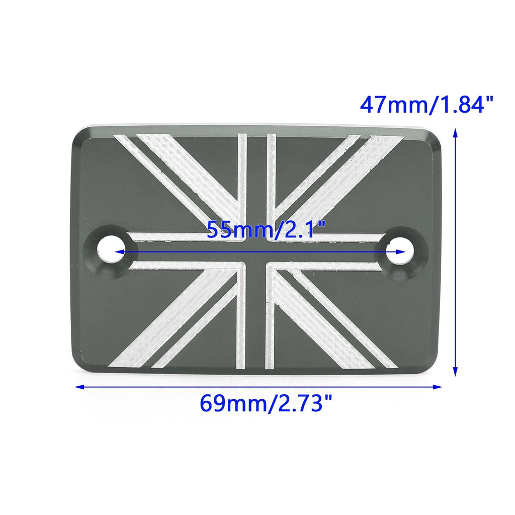 Titan-color Front Brake Reservoir Cap for Tiger 660 800 1200 Explorer (2012–2021)