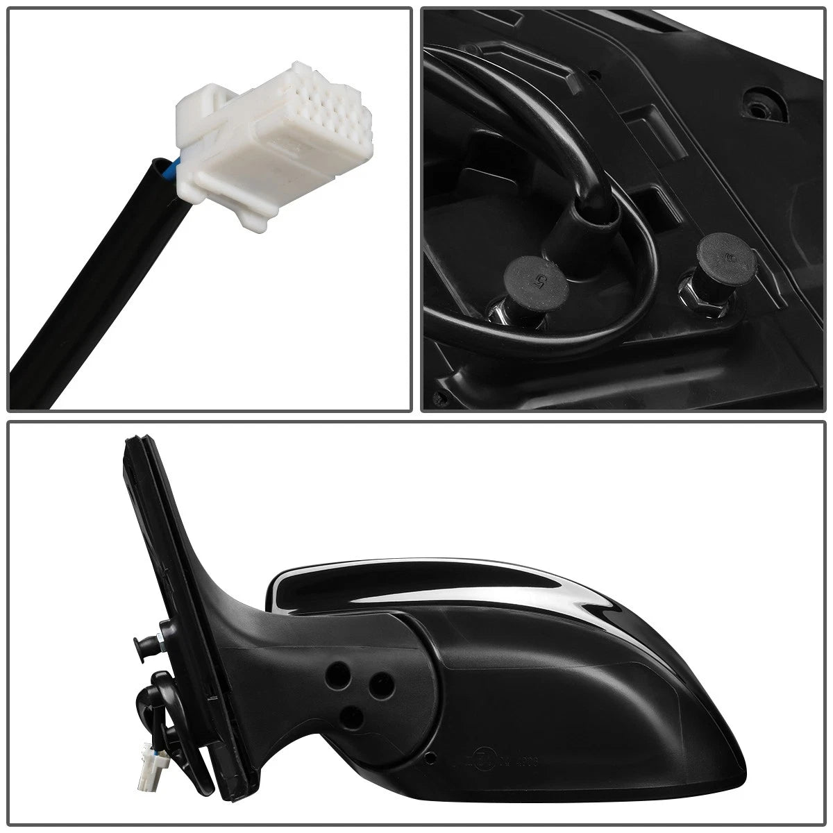 Driver Side Door Mirror for Nissan Sentra (2013–2015) NI1320262