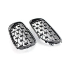 Front Kidney Grill for BMW 3 Series E92 E93 (2010–2013) Glossy Diamond Grille