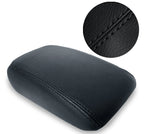 Center Console Lid Armrest Cover for Audi A3 (2015–2020) Black PVC Leather