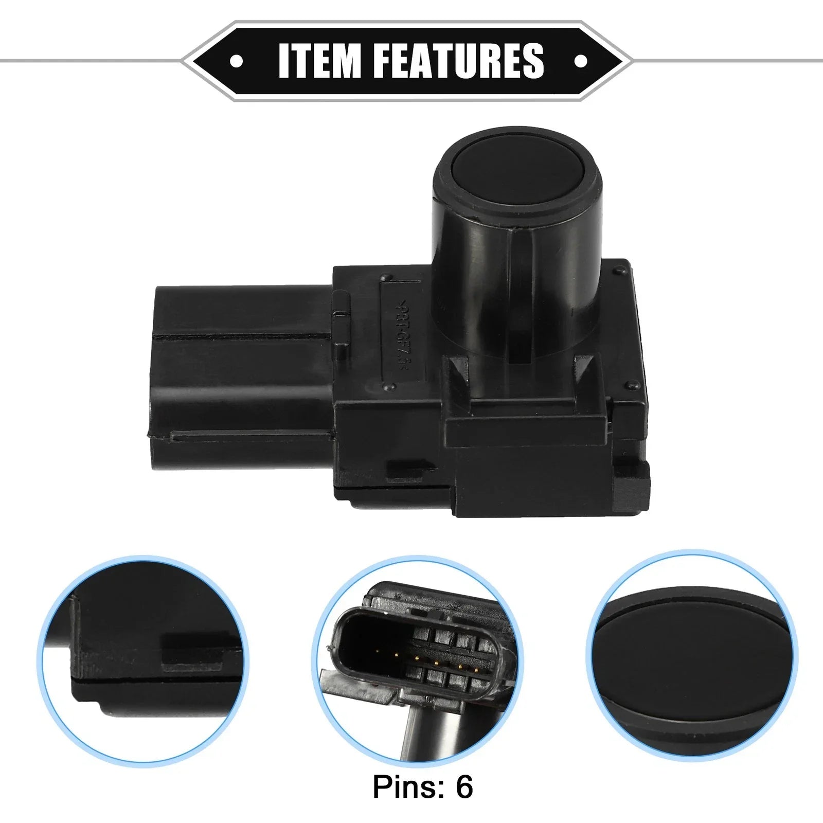 Parking Sensor PDC for Lexus LX570, Toyota Sequoia 2008-2015, Black