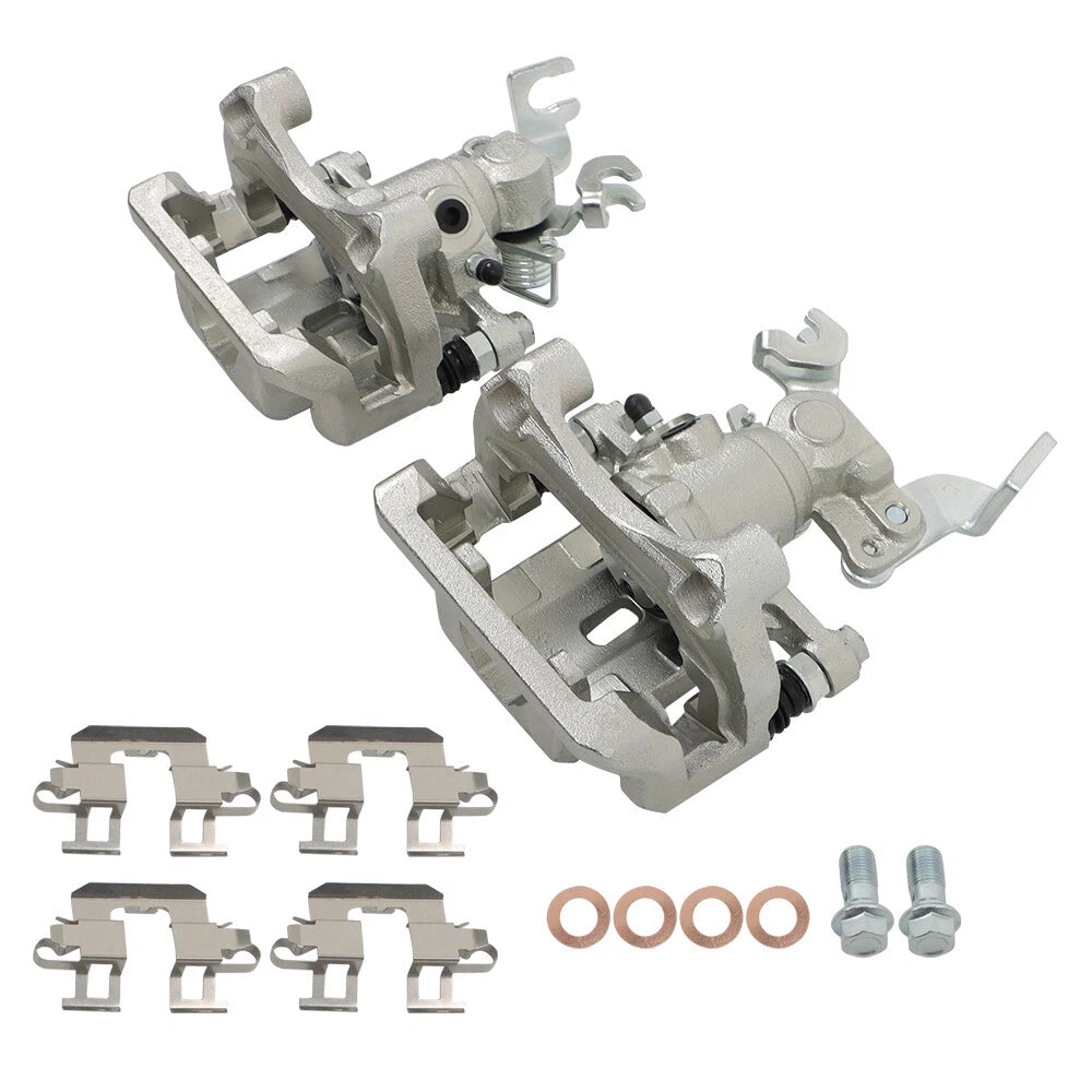 2X Rear Brake Calipers w/ Bracket for Ford Fusion Mazda 6 (2006-2013)