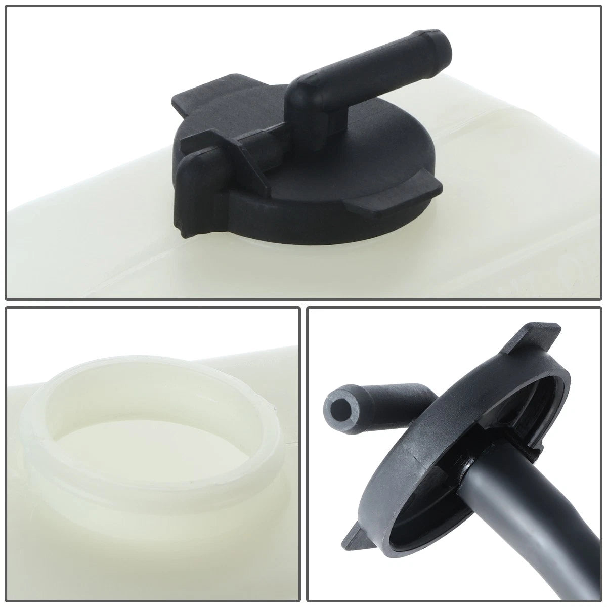 Coolant Overflow Tank Reservoir Bottle + Cap for Suzuki Sidekick (1996–1998)
