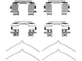 Front Brake Hardware Kit for Suzuki Aerio (2006–2007) KY217NP
