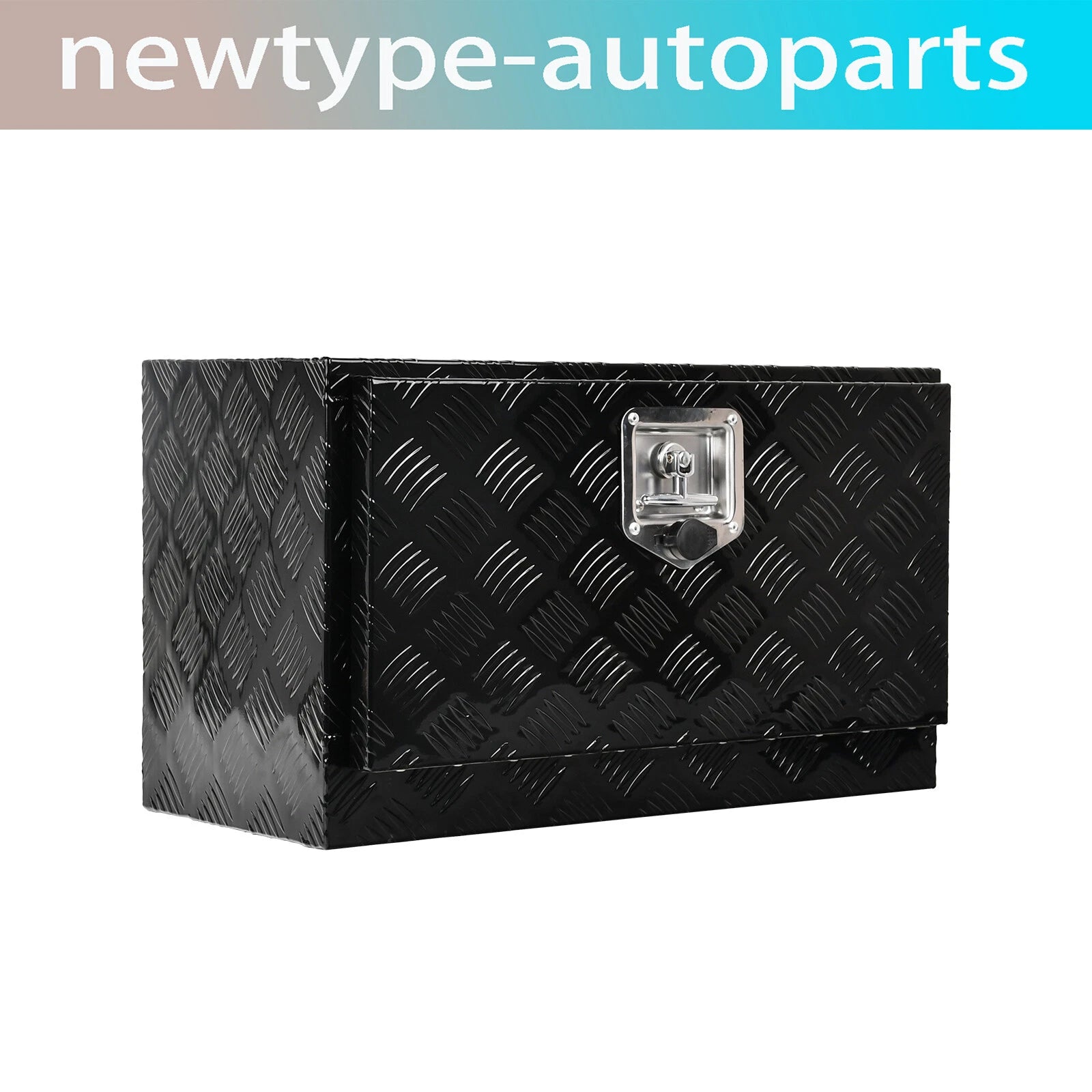 Aluminum Tool Box for Pickup Truck (24"x12"x14") with Lock & Key