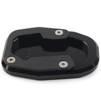 CNC Side Stand Enlarger Plate for Ducati Desert X (2022–2023) Aluminum Black