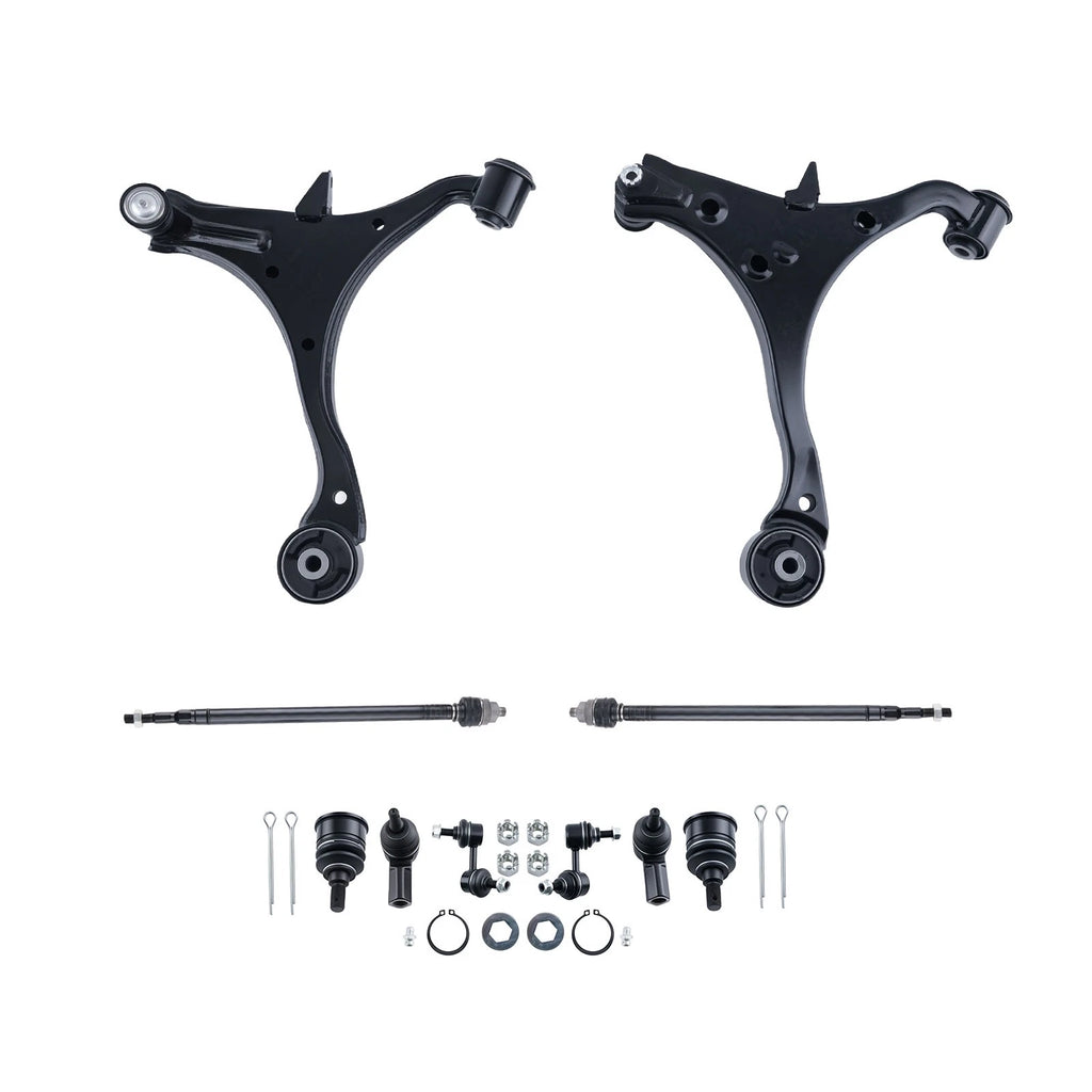 10pcs Front Lower Control Arms Sway Bar End Links for Acura EL (2001–2005)