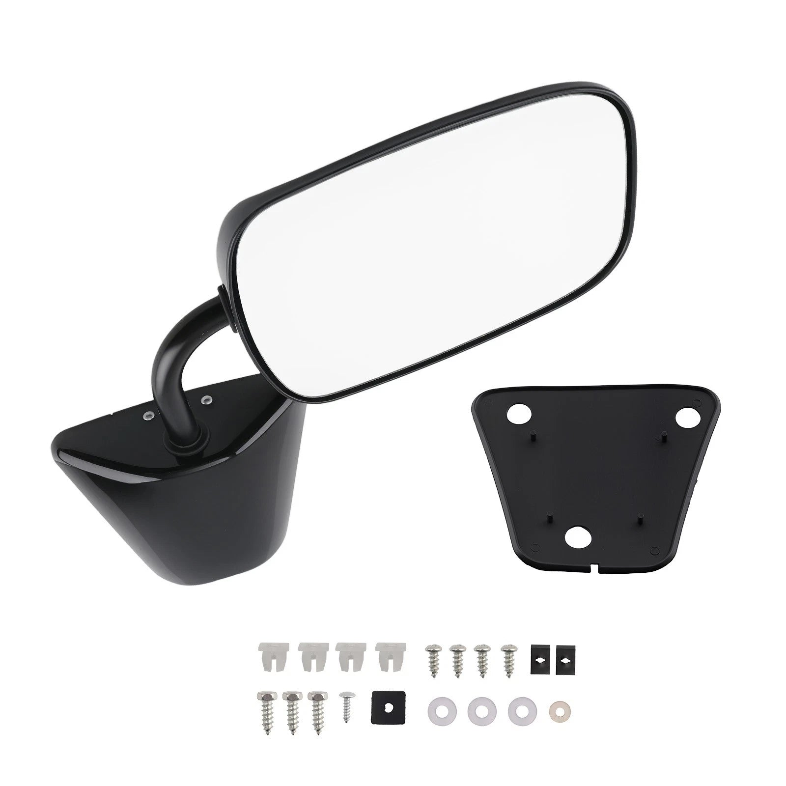 Manual Side Mirror Left for Chevrolet C3500 Silverado 1988-2000 Paintable