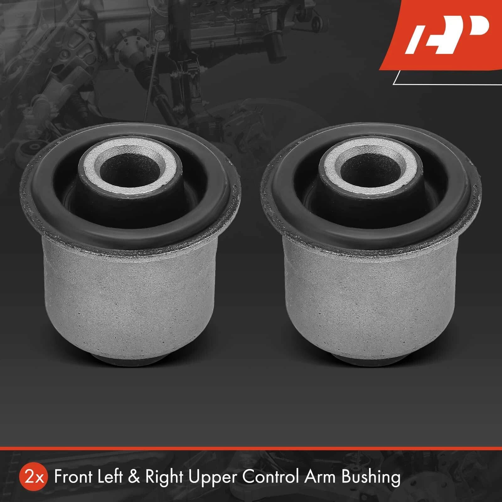 2X Front Upper Control Arm Bushing Kit for Nissan Frontier (2005-2019)