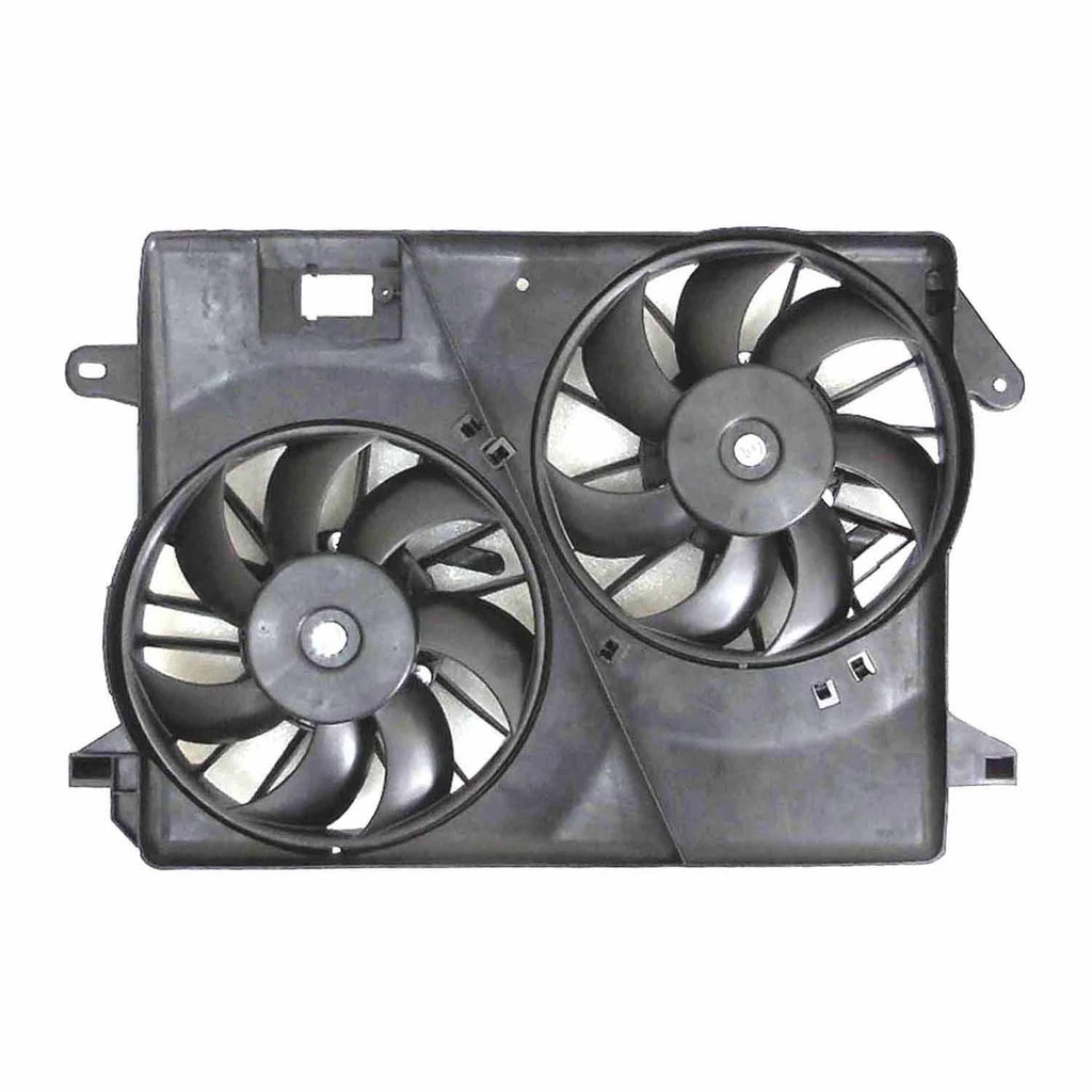 Replacement Dual Radiator/Condenser Fan Assembly (See compatibility Chart)