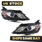 HID/Xenon Headlight Set for Chevy Impala (2014–2020) w/Ballast & Bulb