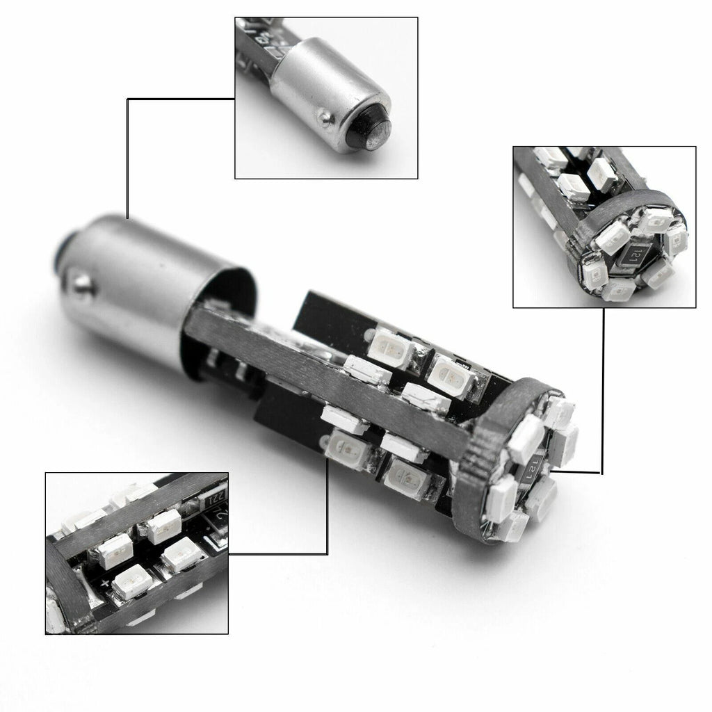 8000K Blue BaX9s 22-SMD LED Error-Free Parking Lights for BMW (2012-2017)