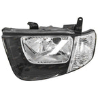 LH+RH Headlights Pair W/Clear Flasher for Mitsubishi Triton ML GL GLX Ute (2006-2009)