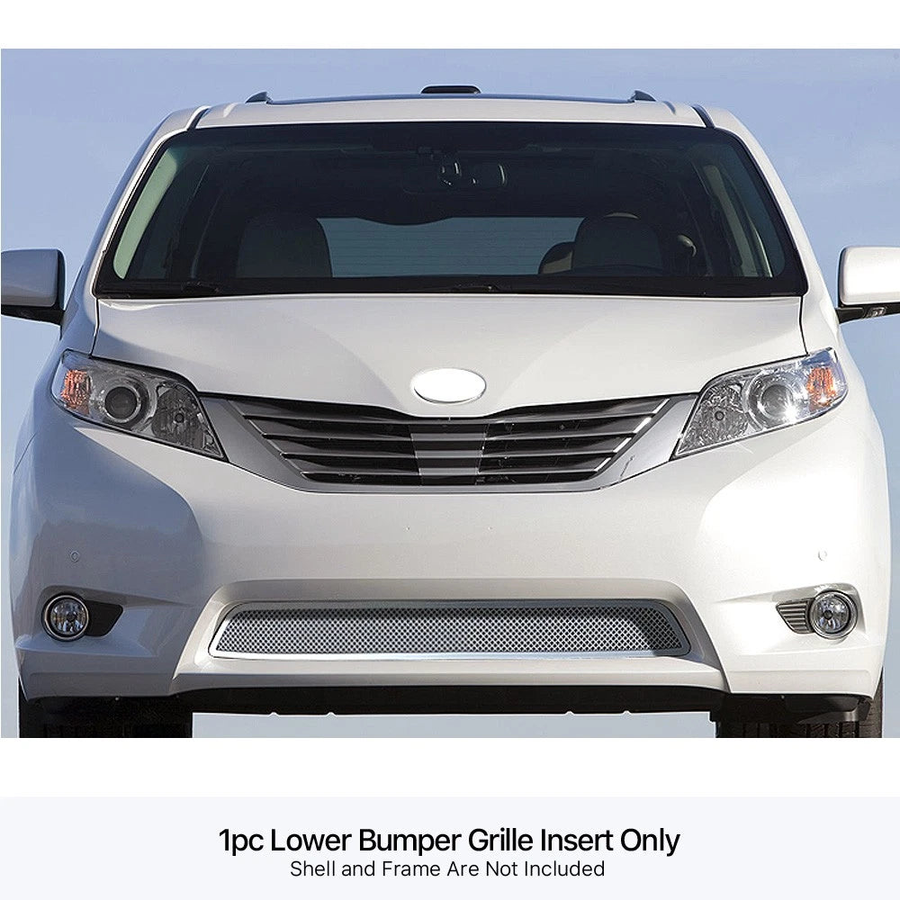 Stainless Steel Mesh Grille Insert for Toyota Sienna (2011-2017)