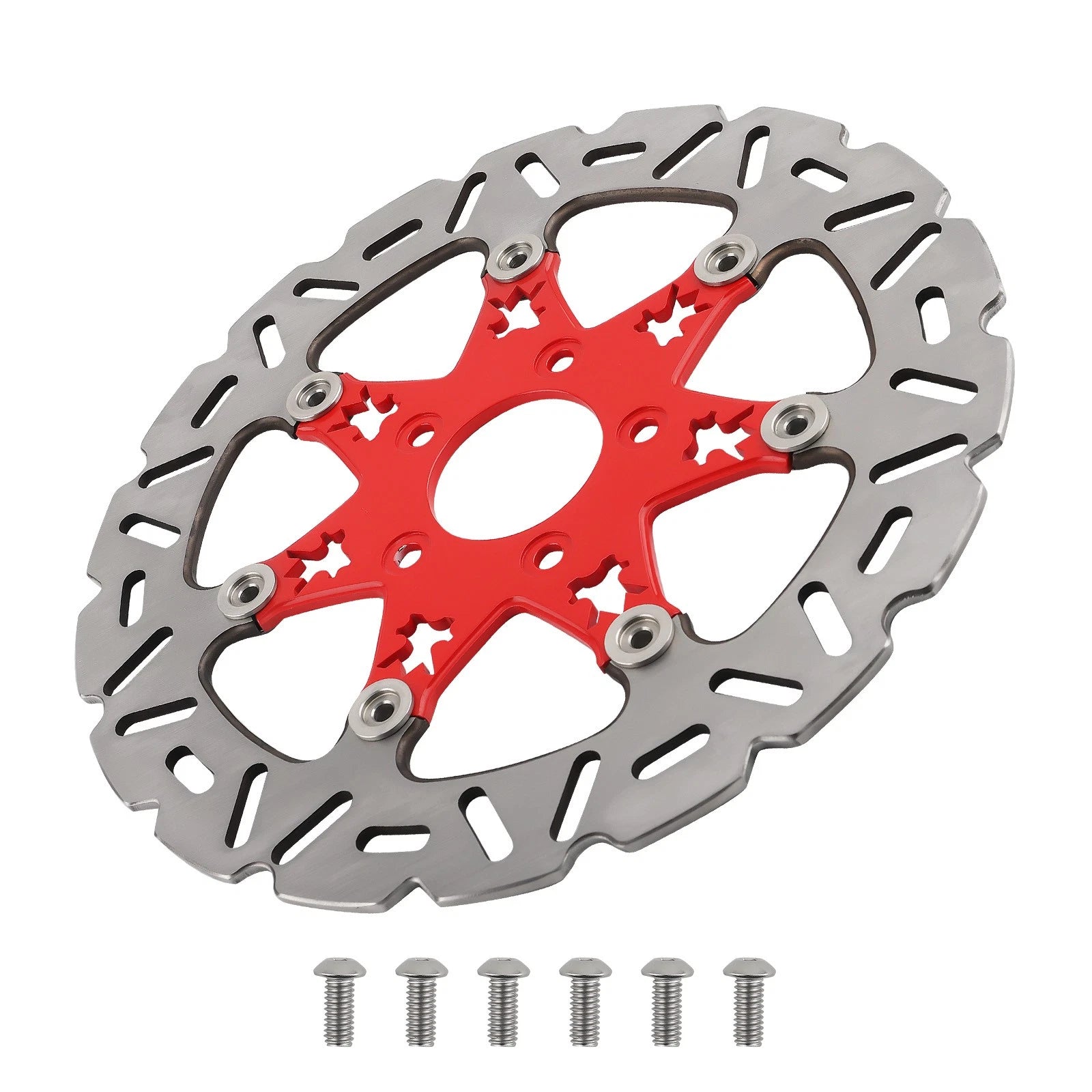 11.8" Front Brake Rotor Disc for Harley-Davidson Touring (2008–2019) Trike (2009–2019) Red