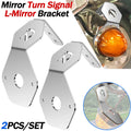 2X Angled L Bracket for Watermelon Mirror Turn Signal Light