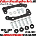 Caliper Mounting Brackets for Mitsubishi Eclipse GSX GST DSM EVO 8 9 (1990–1999)