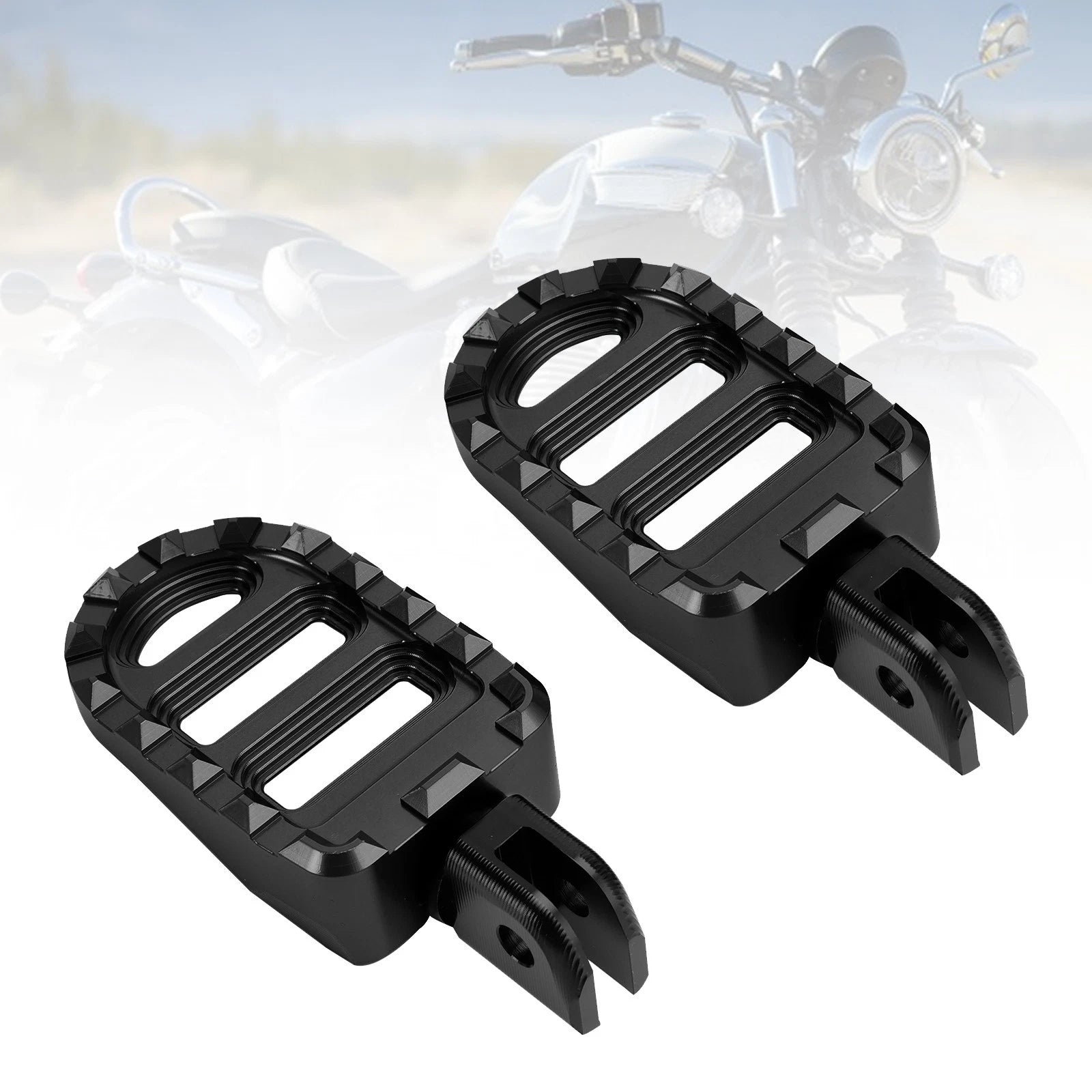 Front Footrests Foot Pegs for Speedmaster (2018–2023) Rocket 3GT (2020–2023)