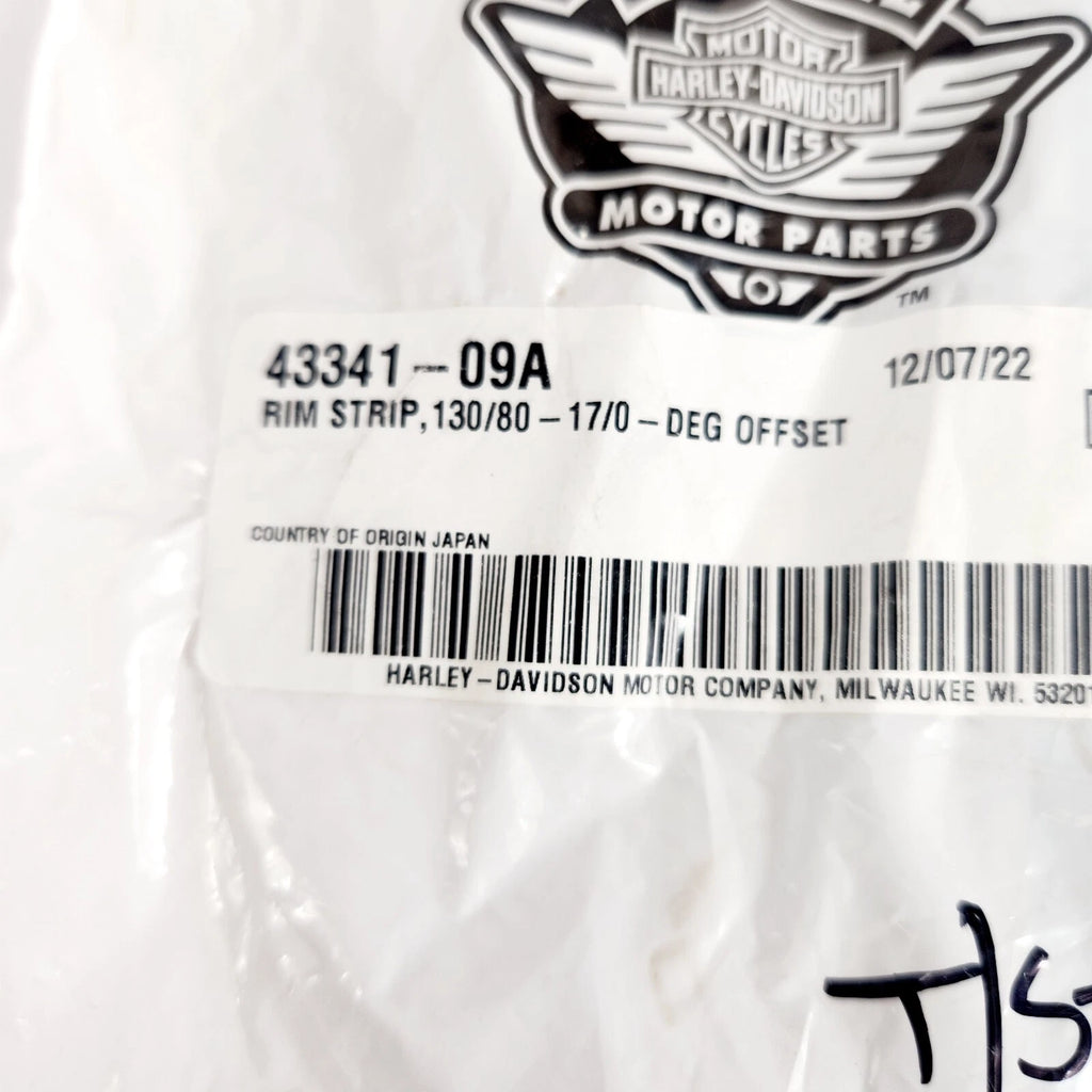 Genuine 17" Center Valve Rim Band for Harley Davidson (2009–2009) P/N 43341-09A