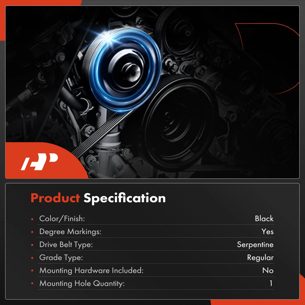 Harmonic Balancer for 2010–2011 Toyota Camry 2.5L L4 (134700V010)