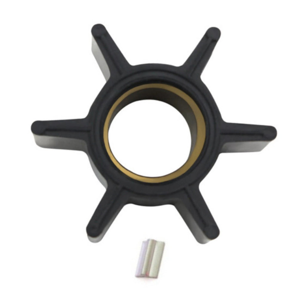 Water Pump Impeller for Mercury 3.5 3.9 5 6 HP Outboards (W/Key 47-22748 18-3012)