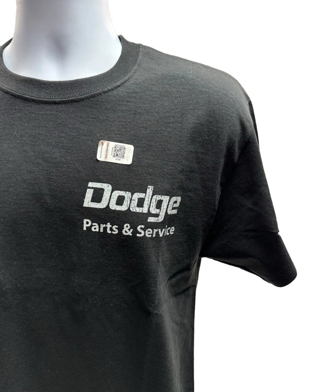 Genuine Dodge Parts and Service Licensed Black T-Shirt for All Models (2020–2025)