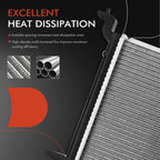 Radiator for Nissan Altima (2007–2011) 2.5L Electric