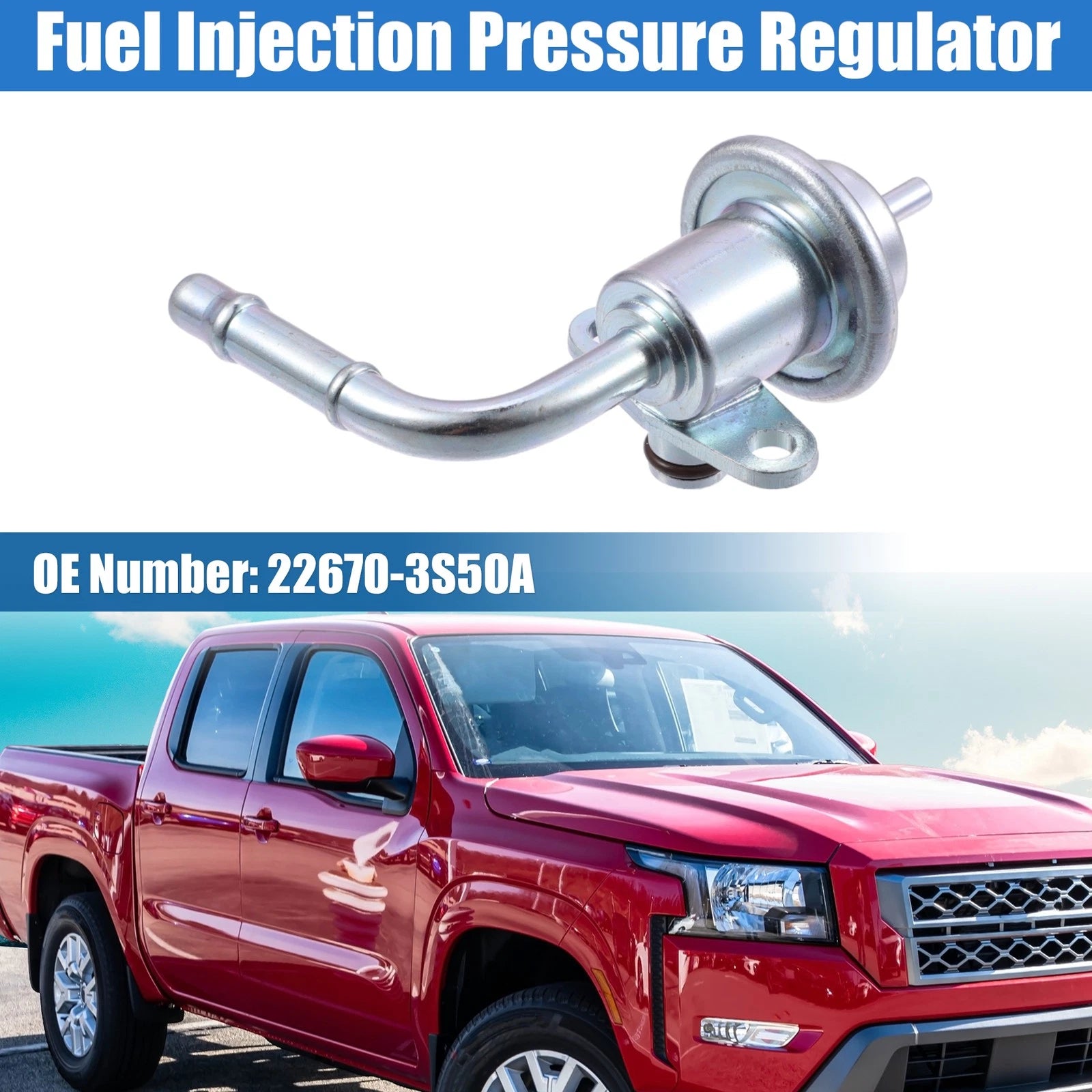 Fuel Injection Pressure Regulator for Nissan NP300 Xterra (1999–2004) 22670-3S50A